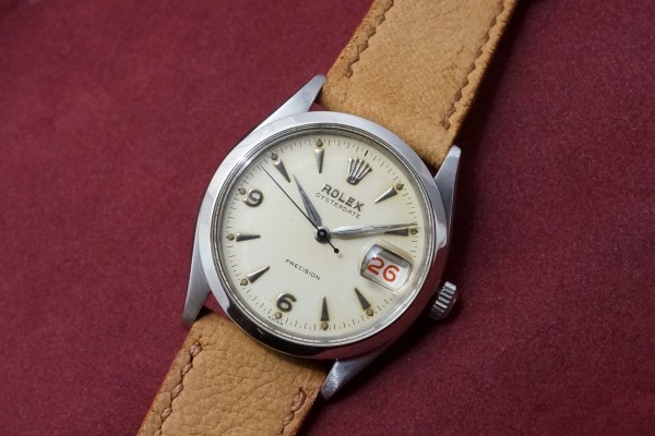 ロレックス OYSTERDATE Ref-6294（RO-66／1954年)の詳細写真3枚目