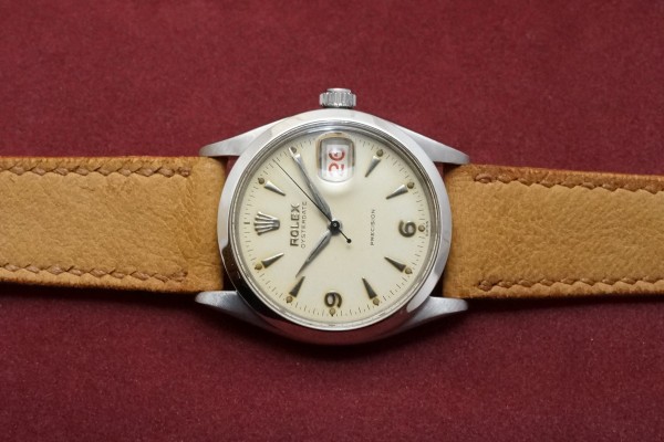 ロレックス OYSTERDATE Ref-6294（RO-66／1954年)の詳細写真4枚目