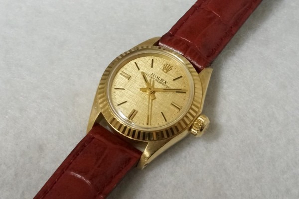 レディース ロレックス Ref.6619 18KYG（RL-27／1971年)の詳細写真4枚目