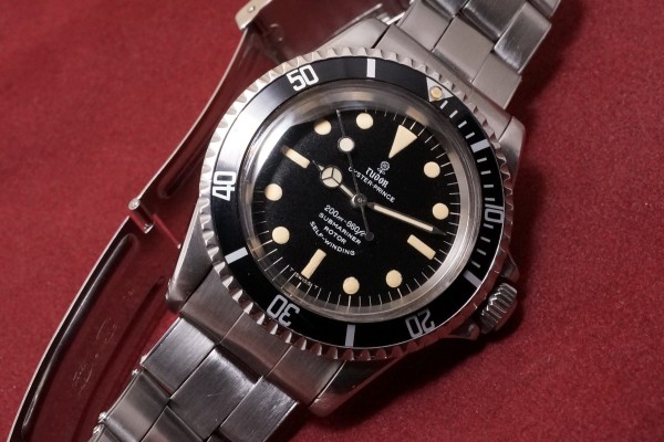 チュードル サブマリーナ Ref-7016/0 Small Rose Dial（RS-64／1968年)の詳細写真3枚目