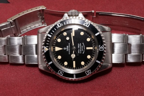 チュードル サブマリーナ Ref-7016/0 Small Rose Dial（RS-64／1968年)の詳細写真4枚目