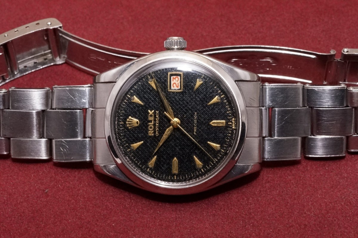 時計 ROLEX OYSTERDATE 1967 Rolex Oysterdate Vintage Mens Midsize Unisex 30mm Ref