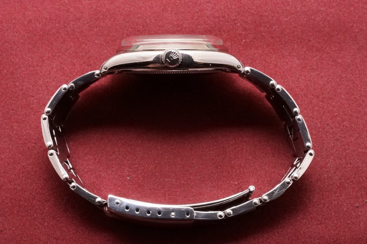 ロレックス BOY'S EXPLORER Ref-5500 Chapterring Glossy Gilt