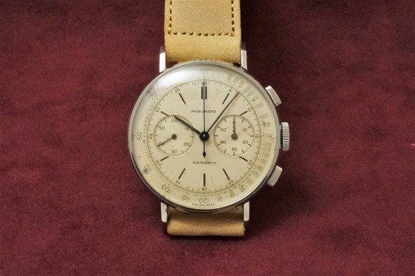 MOVADO クロノグラフ CAL.90（CH-01／1940s)の詳細写真3枚目