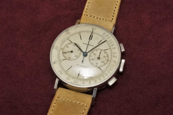 MOVADO クロノグラフ CAL.90（CH-01／1940s)の詳細写真5枚目