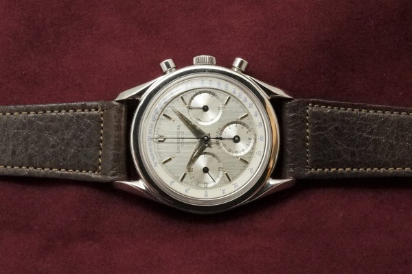 UNIVERSAL GENEVE COMPAX クロノグラフ（ユニバーサル／1960s)の詳細写真3枚目