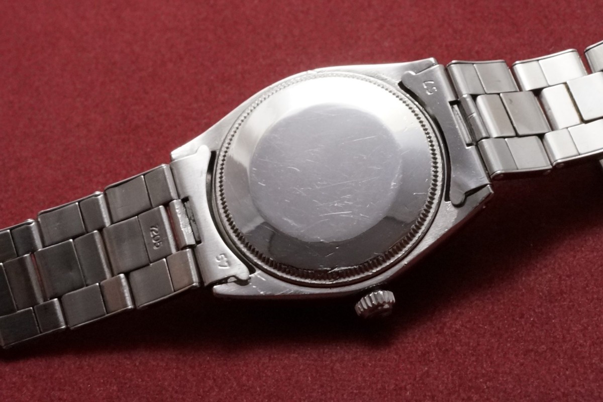 ロレックス 純正ベゼル 5500 ロレックス EXPLORER Ref-5500 Bulls Eye Dial（RS-158／1962年