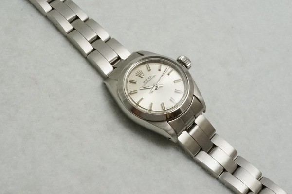 レディース ロレックス SS OYSTER PERPETUAL Ref.6718（RL-30／1977年)の詳細写真5枚目
