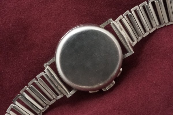 Jules Jurgensen Black Gilt Dial Baby クロノグラフ（Ch-01／1940s)の詳細写真8枚目