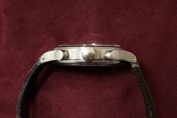 Anonymous クロノグラフ Black Gilt Dial Val.71（CH-2／1940s)の詳細写真8枚目