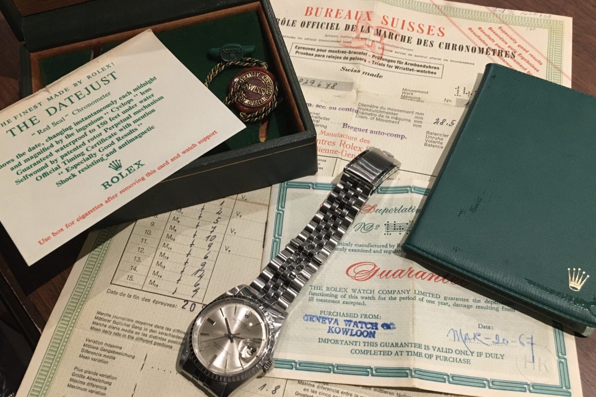 ROLEX【1966-67年製】オイスター パーペチュアル デイトジャスト