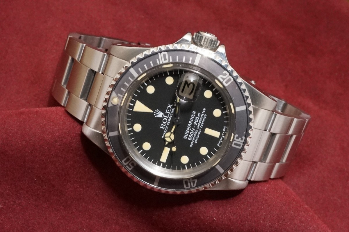 ロレックス サブマリーナ DATE Ref-1680 Mark-1(RS-08/1977年)