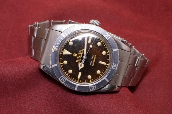 ロレックス サブマリーナ Ref-5508 Tropical Dial（RS-26／1959年)の詳細写真1枚目