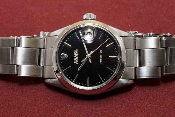 ロレックス BOY’S OYSTERDATE Ref-6466 Gilt/Gloss Dial（RO-20／1967年)の詳細写真4枚目