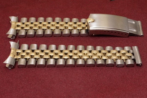 ロレックス OLD デイトジャスト Ref-6105 SS×YG（RO-22／1953年)の詳細写真7枚目