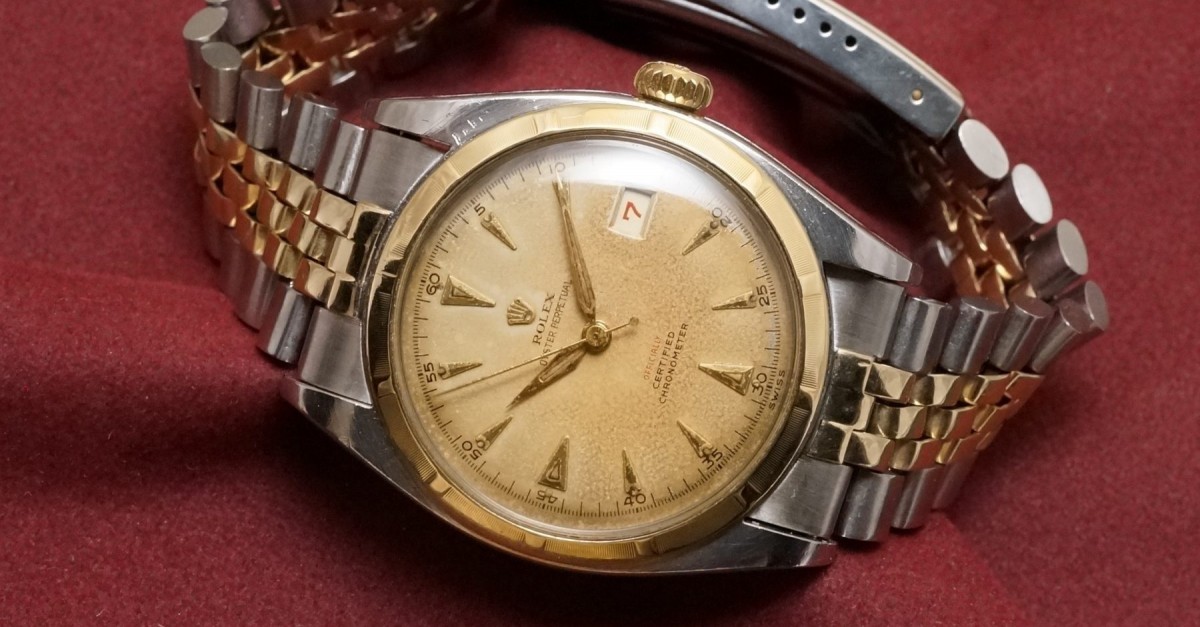 純正品！ロレックスROLEX コンビベルト YG×SS 78493 FZ7315
