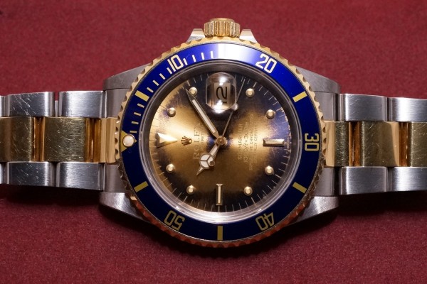 ロレックス サブマリーナ DATE Ref-16803 Blue Nipple Guarantee & Box（RS-73／1986年)の詳細写真4枚目