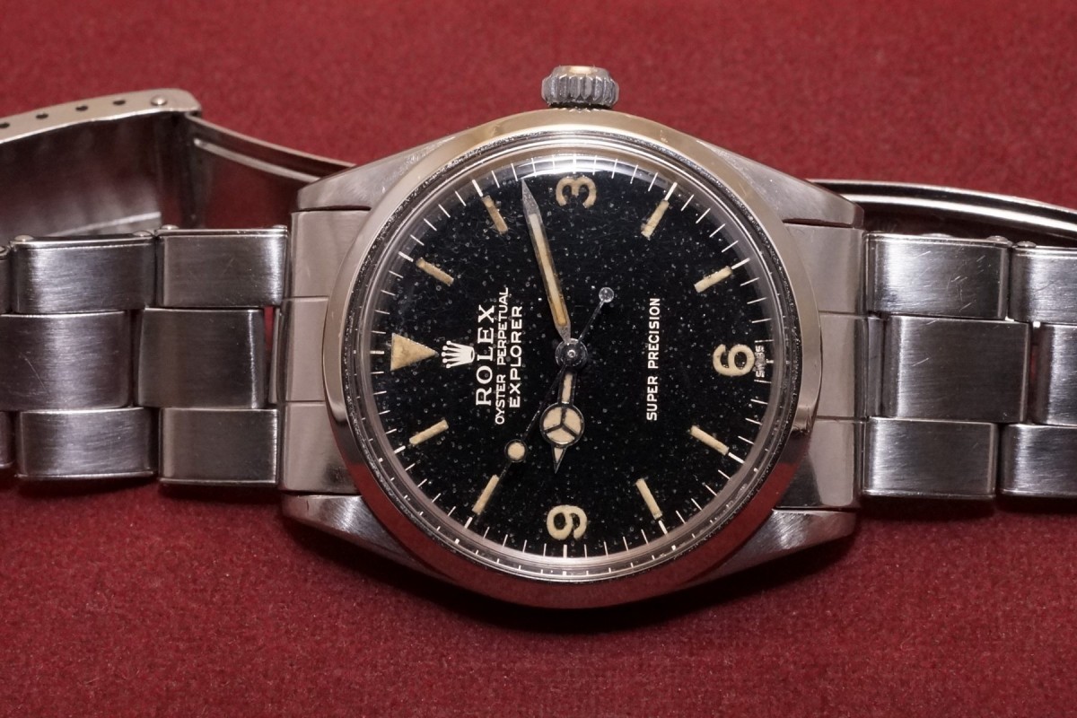 ロレックス BOY'S EXPLORER Ref-5500 Glaxy Gilt Dial（RS-79