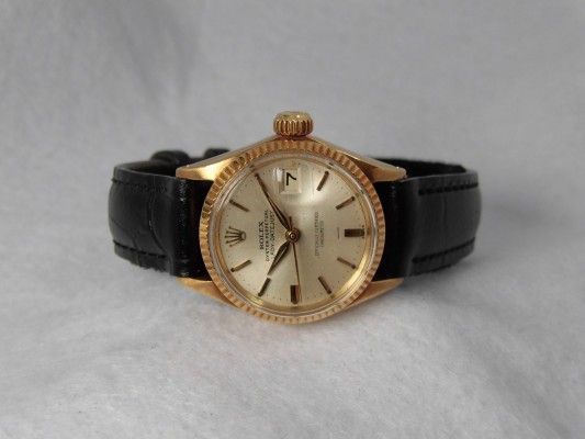 レディース ロレックス OYSTER PERPETUAL LADY-デイトジャスト Ref.6517（LR-19／1963年)の詳細写真3枚目