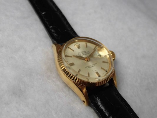 レディース ロレックス OYSTER PERPETUAL LADY-デイトジャスト Ref.6517（LR-19／1963年)の詳細写真6枚目