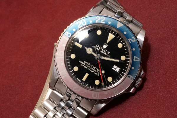 ロレックス GMTマスター Ref-1675 Gilt/Gloss Dial（RS-94／1966年)の詳細写真3枚目