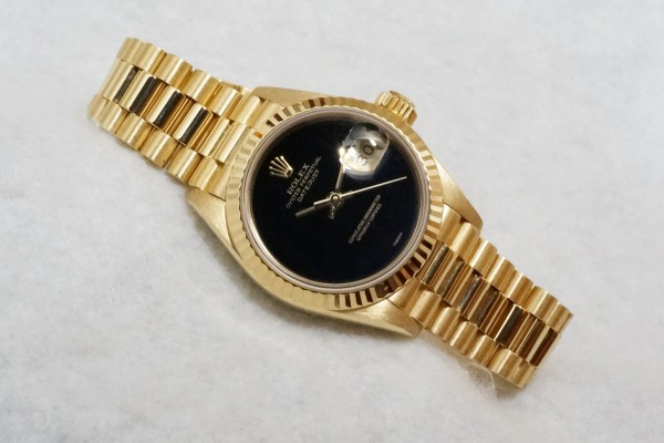 レディース ロレックス 69178 ONYX Dial 18KYG（LLR-01／1990年)の詳細写真2枚目