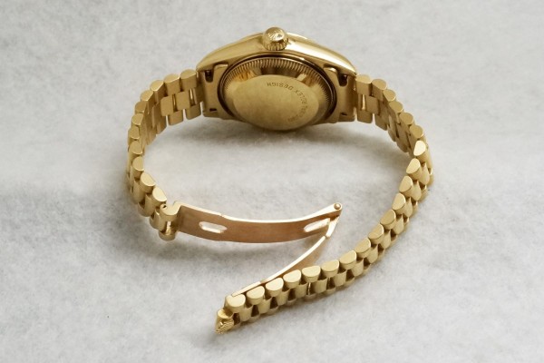 レディース ロレックス 69178 Tiger Eye dial 18KYG（LLR-02／1991年)の詳細写真4枚目