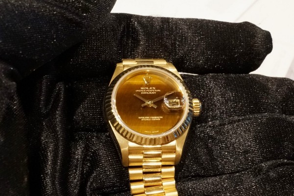 レディース ロレックス 69178 Tiger Eye dial 18KYG（LLR-02／1991年)の詳細写真8枚目