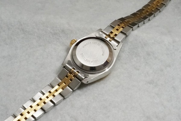 レディース ロレックス 69173 Tiger Eye Dial SS×YG（LLR-04／1986年)の詳細写真7枚目