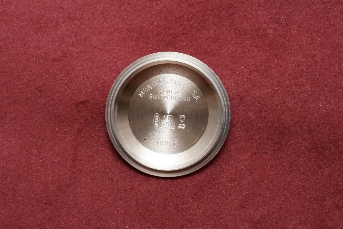 ロレックス デイデイト Ref-18239 Wg Sapphire Index with Guarantee 