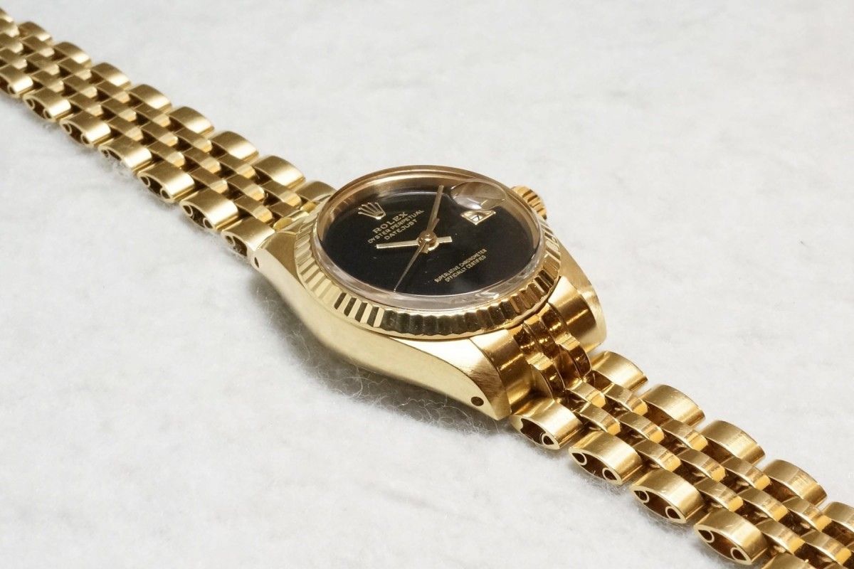 レディース ロレックス 6917 ONYX Dial 18KYG（LLR-10／1981年 