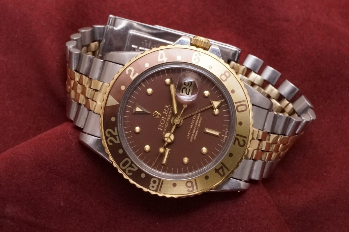 ロレックス GMTマスター Ref-1675/3 Brown Nipple Dial(RS-44/1975年)