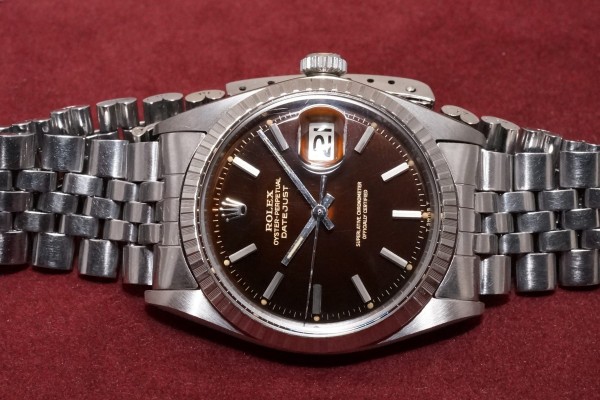 ロレックス デイトジャスト Ref-1603 Tropical Glossy Dial（RO-101／1967年)の詳細写真4枚目