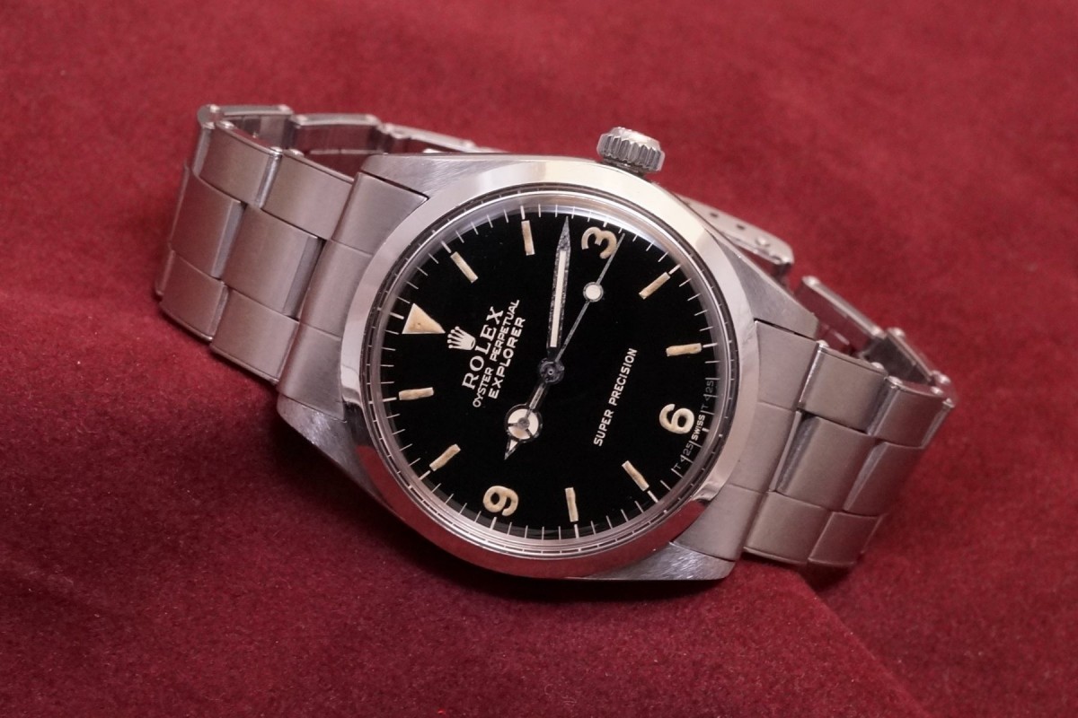 ロレックス BOY’S EXPLORER Ref-5500 Gilt/Gloss Dial(RS-105/1965年)