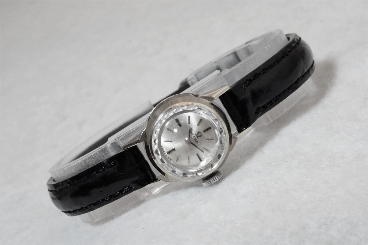 レディース オメガ Cut Glass 18KWG(LO-15/1962年)