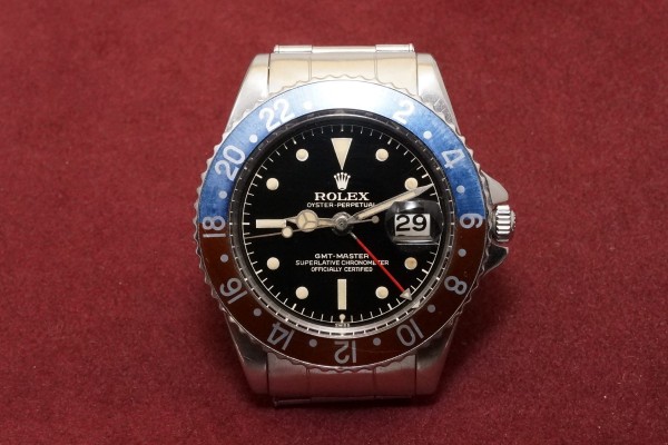 ロレックス GMTマスター Ref-1675 Chapterring Gilt Gloss Dial（RS-111／1960年)の詳細写真2枚目