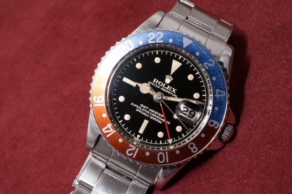 ロレックス GMTマスター Ref-1675 Chapterring Gilt Gloss Dial（RS-111／1960年)の詳細写真3枚目