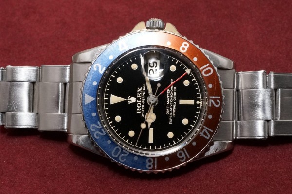 ロレックス GMTマスター Ref-1675 Chapterring Gilt Gloss Dial（RS-111／1960年)の詳細写真4枚目
