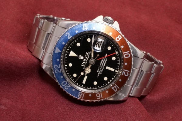 ロレックス GMTマスター Ref-1675 Chapterring Gilt Gloss Dial（RS-111／1960年)の詳細写真1枚目