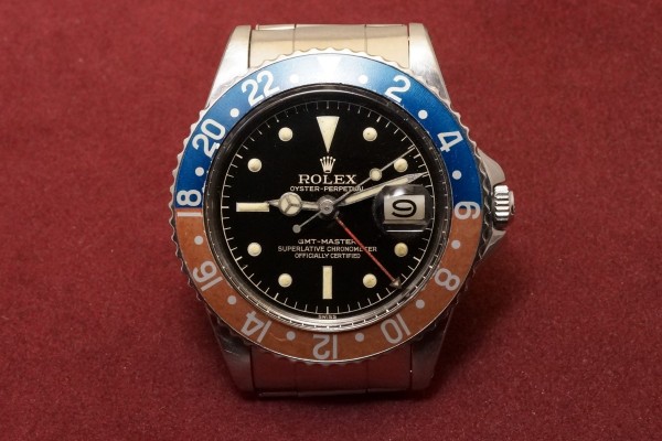 ロレックス GMTマスター Ref-1675 Chapterring Gilt Gloss Dial（RS-113／1960年)の詳細写真2枚目