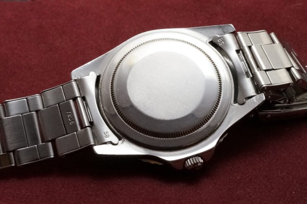 ロレックス GMTマスター Ref-1675 Chapterring Gilt Gloss Dial（RS-113／1960年)の詳細写真8枚目