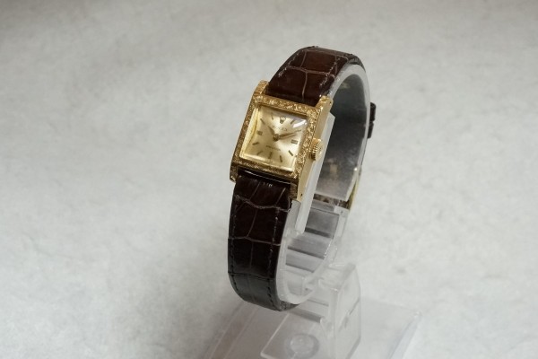 レディース ロレックス Ref.9777 18KYG  PRECISION（LR-37／1963年)の詳細写真4枚目