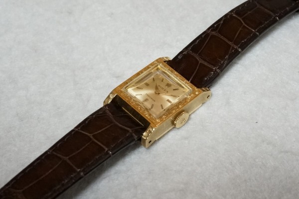 レディース ロレックス Ref.9777 18KYG  PRECISION（LR-37／1963年)の詳細写真5枚目