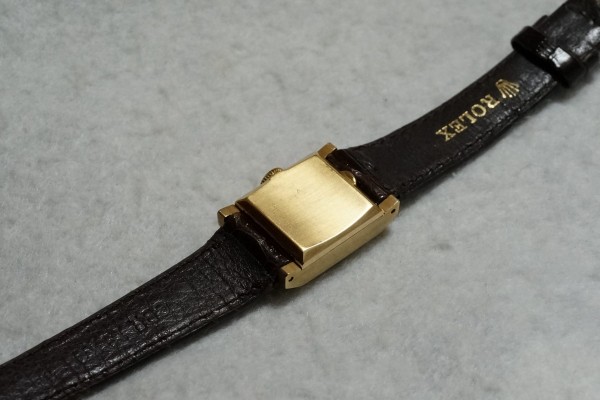 レディース ロレックス Ref.9777 18KYG  PRECISION（LR-37／1963年)の詳細写真6枚目