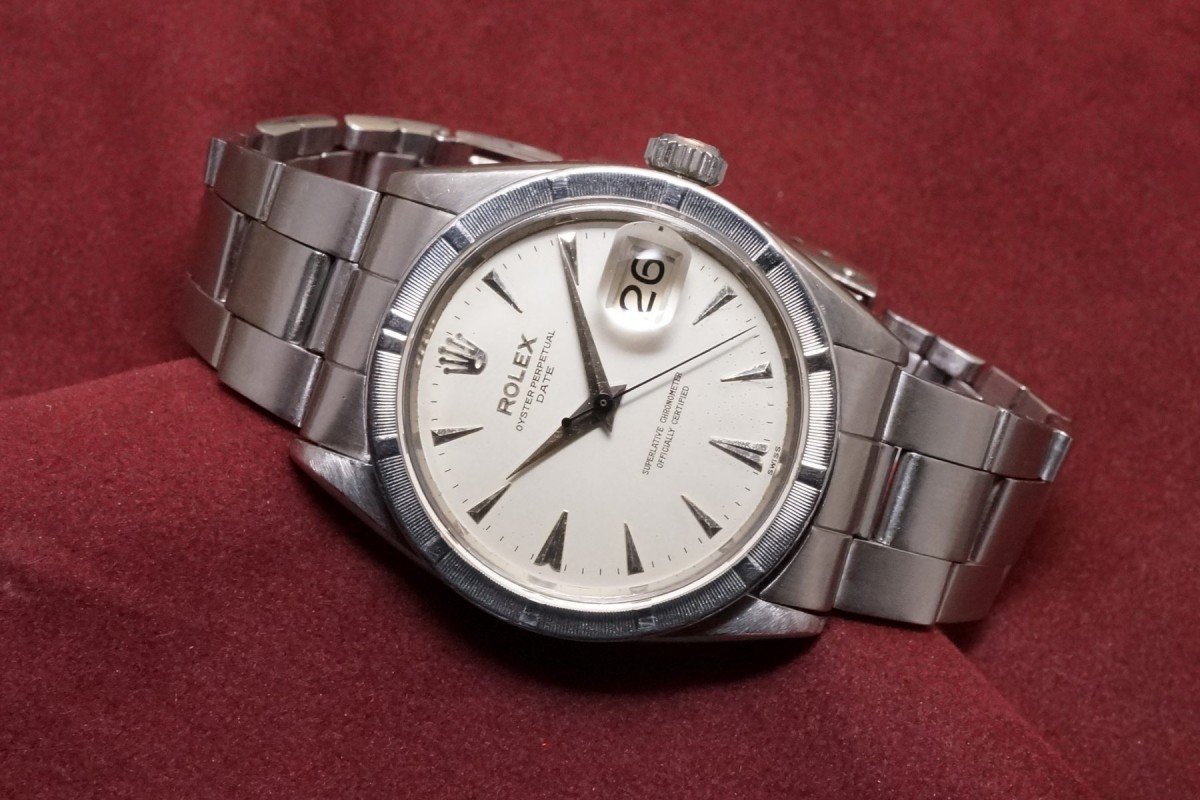 ロレックス OYSTERPERPETUAL DATE REF.1501(RO-116/1960年)