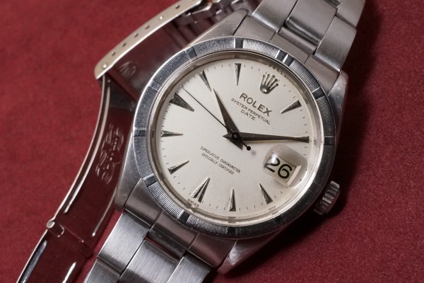 ロレックス OYSTERPERPETUAL DATE REF.1501（RO-116／1960年)の詳細写真3枚目