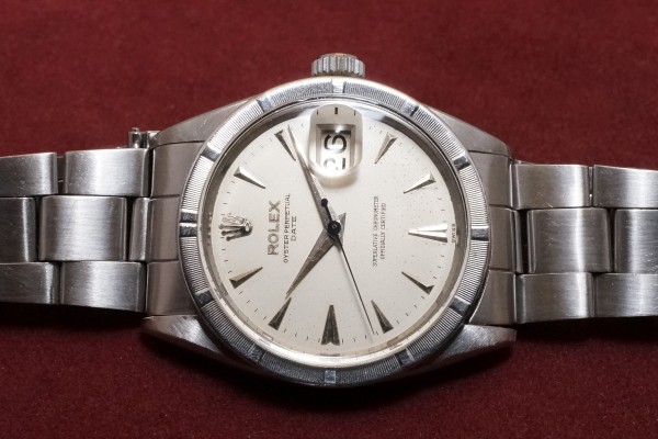 ロレックス OYSTERPERPETUAL DATE REF.1501（RO-116／1960年)の詳細写真4枚目