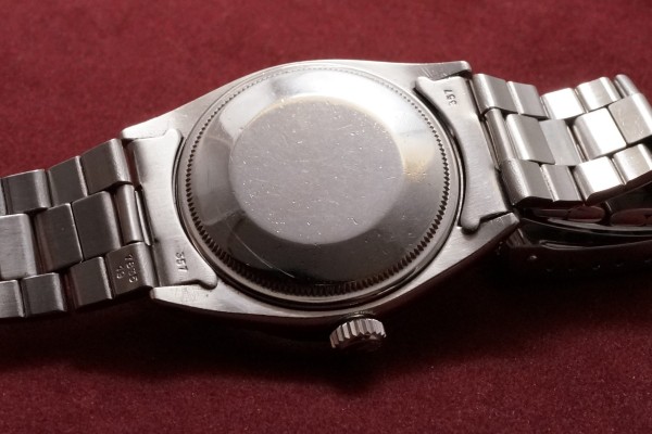ロレックス OYSTERPERPETUAL DATE REF.1501（RO-116／1960年)の詳細写真6枚目