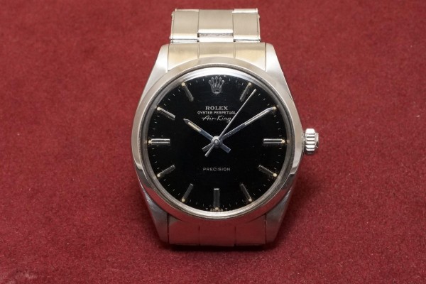 ロレックス Ref-5500 Air-King Gilt/Gloss Dial（RO-125／1966年)の詳細写真2枚目