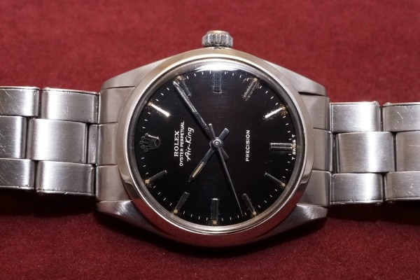 ロレックス Ref-5500 Air-King Gilt/Gloss Dial（RO-125／1966年)の詳細写真4枚目